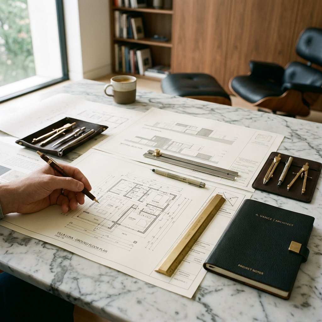 Caderno tecnico executivo e instrumentos de arquitetura de alto padrao